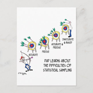 Statistics Cartoon 9225 Postcard