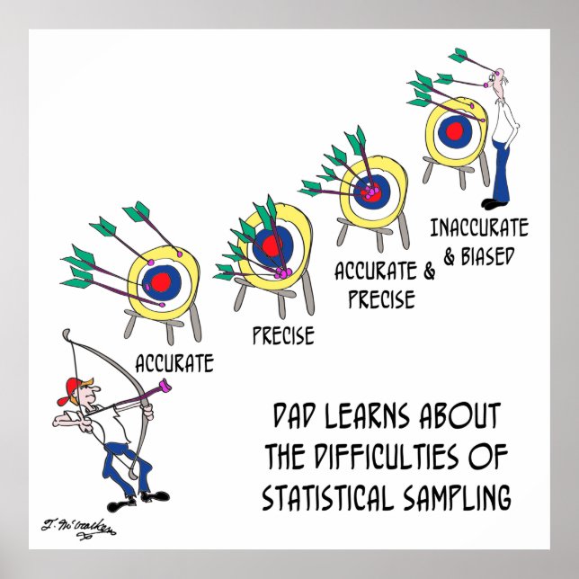 Statistics Cartoon 9225 Poster (Front)
