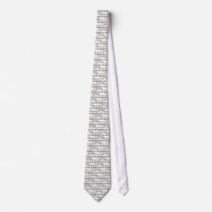 Statistics Genius Tie