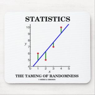 Statistics The Taming Of Randomness Stats Humour Mouse Mat