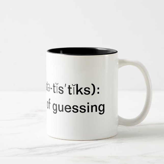 Statistics Two-Tone Coffee Mug (Right)
