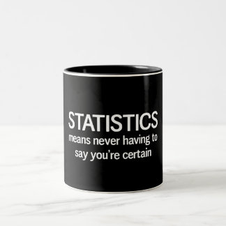 Statistics Two-Tone Coffee Mug