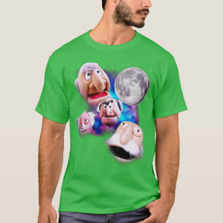 Statler and Waldorf Heckle at the Moon T-Shirt