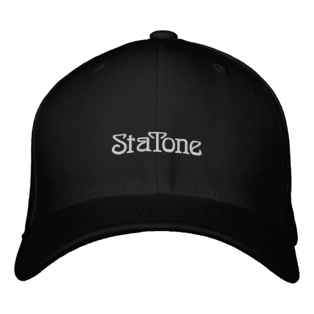 StaTone Black Cap (Front)