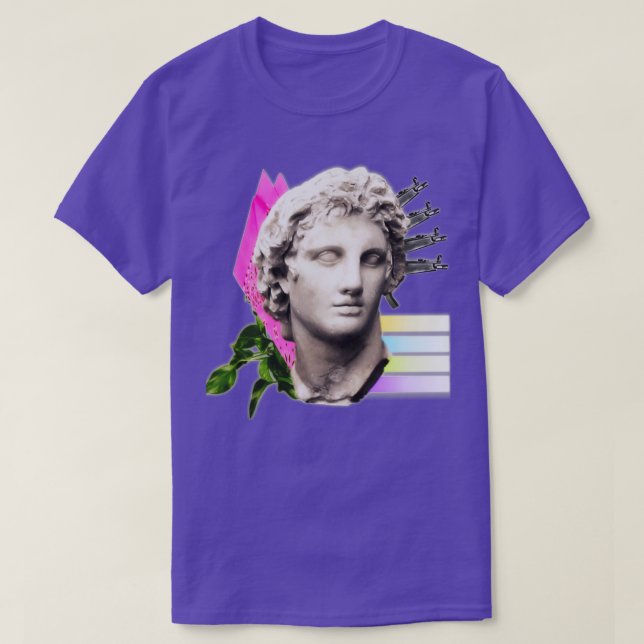 Statue and colours T-Shirt (Design Front)