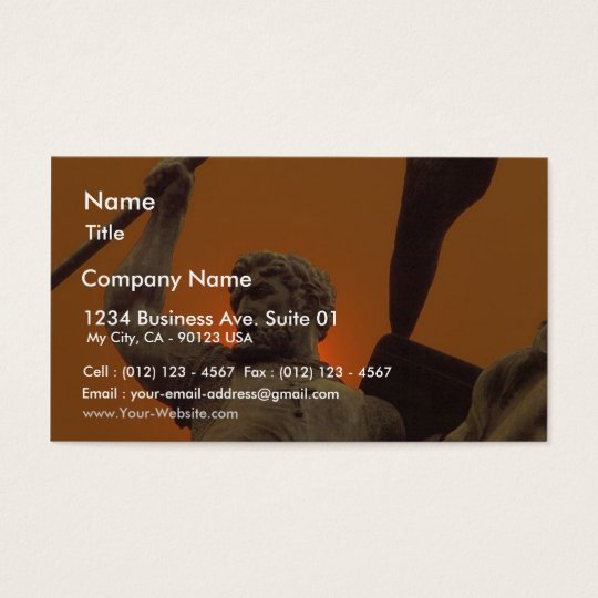 Statue Business Card