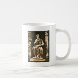 Statue by Michael Angelo, "The Seated Moses", Rome Coffee Mug