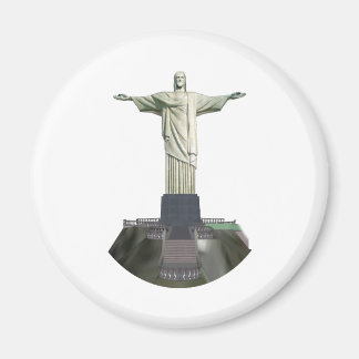 Statue: Christ the Redeemer: 3D Model: Magnet