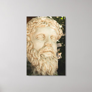 Statue Cloe Up Canvas Print