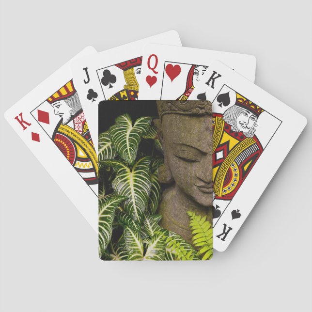 Statue in a Garden Location Information: Chiang Ma Playing Cards (Back)