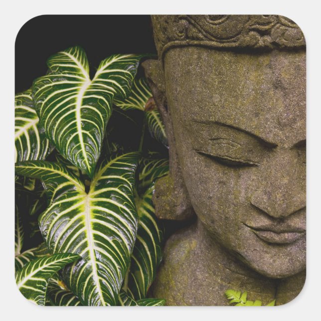 Statue in a Garden Location Information: Chiang Ma Square Sticker (Front)