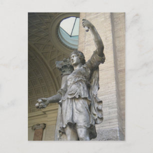 Statue in the Vatican Postcard