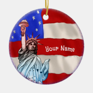 Statue Liberty  ornament