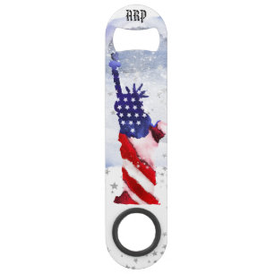 *~* Statue Liberty Red White Blue Veteran Military