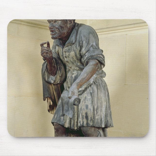 Statue of Aesop Mouse Mat (Front)