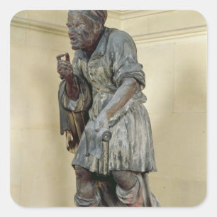 Statue of Aesop Square Sticker