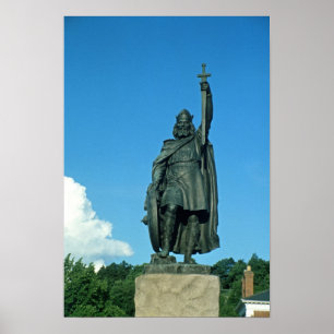 Statue of Alfred the Great Poster