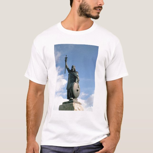 Statue of Alfred the Great T-Shirt (Front)