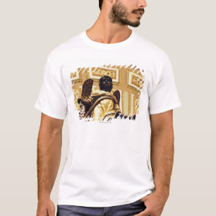 Statue of angel in gold T-Shirt