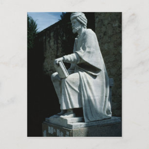 Statue of Averroes Postcard