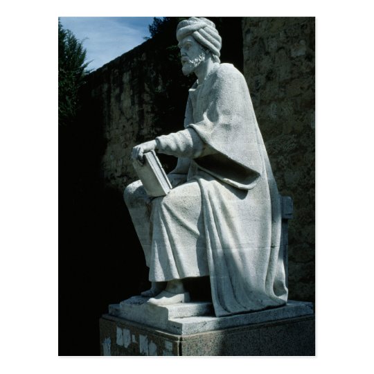 Statue of Averroes Postcard