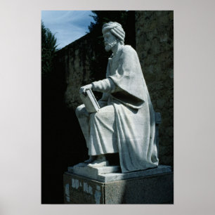 Statue of Averroes Poster