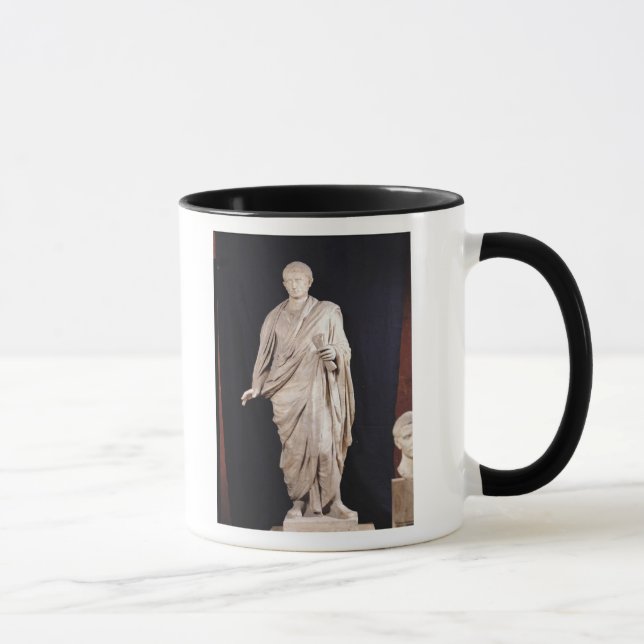 Statue of Caesar Augustus Mug (Right)