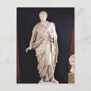 Statue of Caesar Augustus Postcard