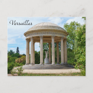 Statue of Cupidon, Temple of love in Versailles Postcard