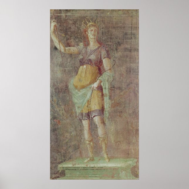 Statue of Diana, from Pompeii, c.50-59 Poster (Front)