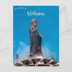 Statue of Guanyin in Tay Ninh Vietnam Postcard