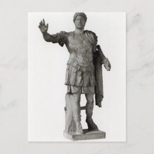 Statue of Hadrian (marble Postcard