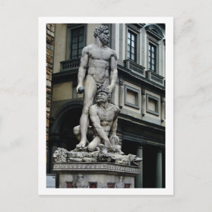 Statue of Hercules and Cacus, Florence Postcard