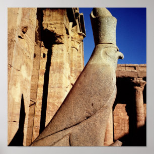 Statue of Horus Poster