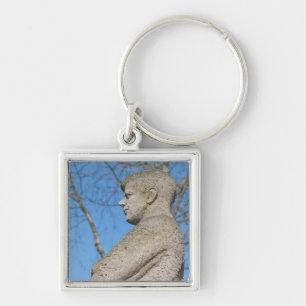 Statue of John F. Kennedy in Bonn Key Ring