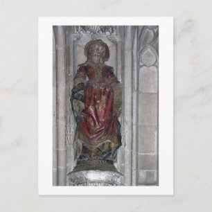 Statue of Judith (polychrome stone) Postcard