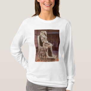 Statue of Khafre  enthroned T-Shirt