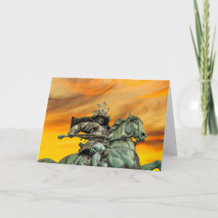Statue of Kusunoki Masashige, Japan Card