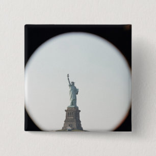 Statue of Liberty, 1886 15 Cm Square Badge