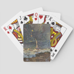 Statue of Liberty, 1886 Playing Cards
