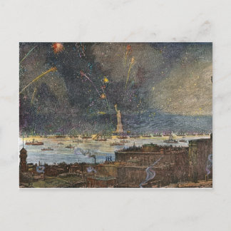 STATUE OF LIBERTY, 1886 POSTCARD