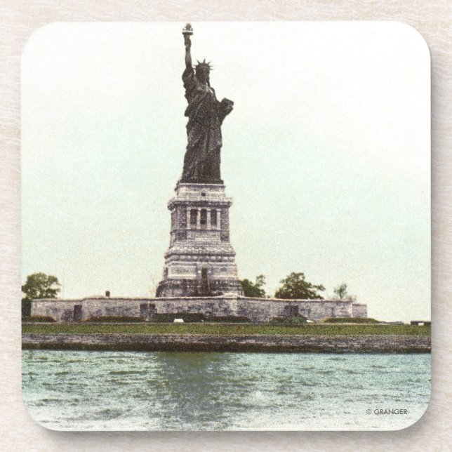 Statue Of Liberty, 1900 Coaster (Front)
