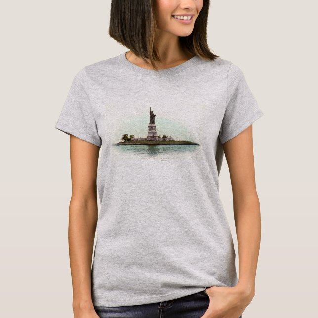 Statue Of Liberty, 1900 T-Shirt (Front)