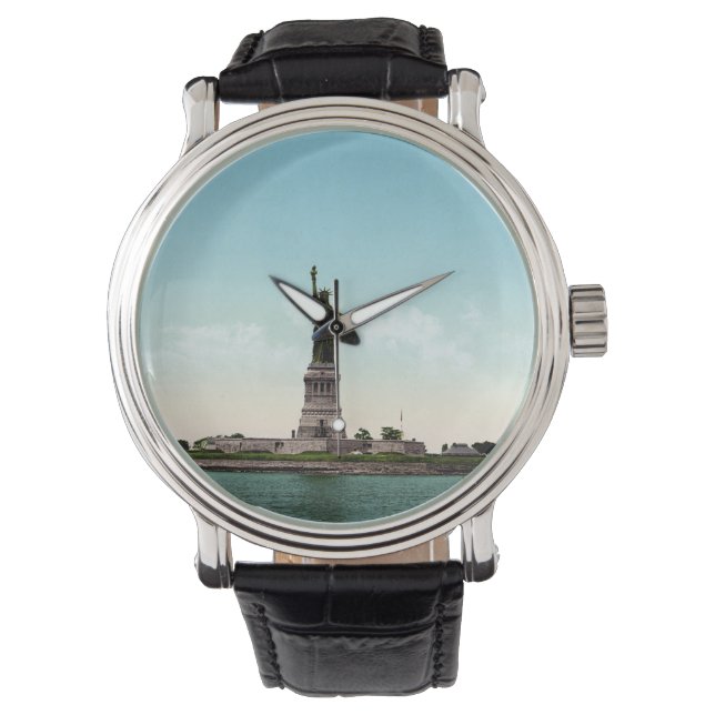Statue of Liberty 1920s New York harbour Watch (Front)