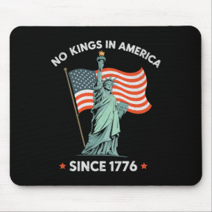 Statue Of Liberty 4th July No Kings In America Sin Mouse Mat