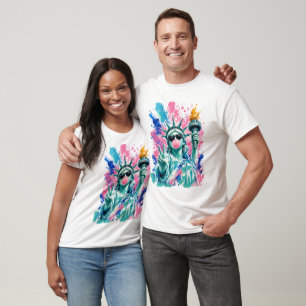 Statue Of Liberty 4th Of July T-Shirt