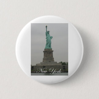 Statue of Liberty 6 Cm Round Badge