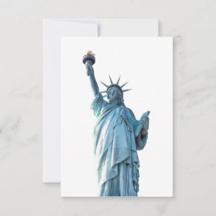 Statue of liberty  advice card