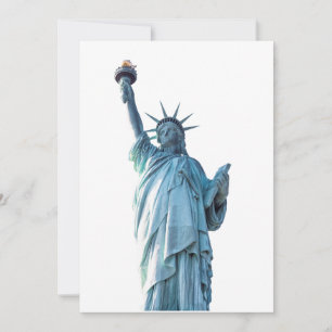 Statue of liberty advice card