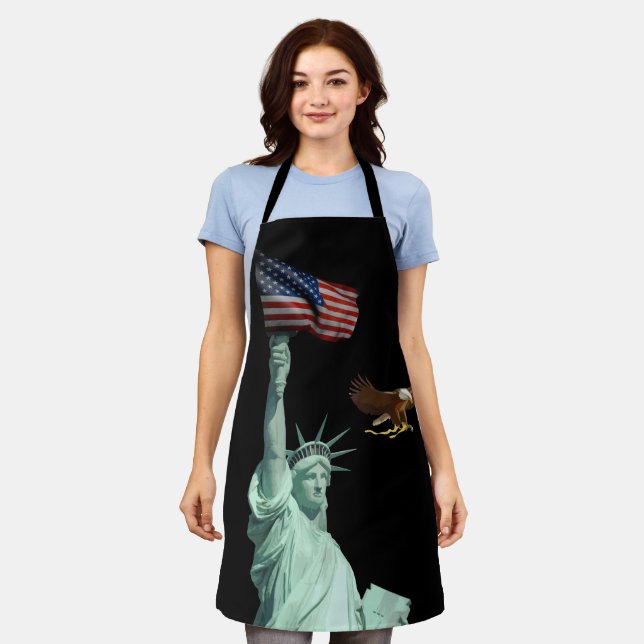 Statue of Liberty Apron (Worn)